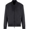 SS25 Pilot Baseball Collar Long Sleeve Jacket Men Jackets Black XM000195-AF12011-UC001