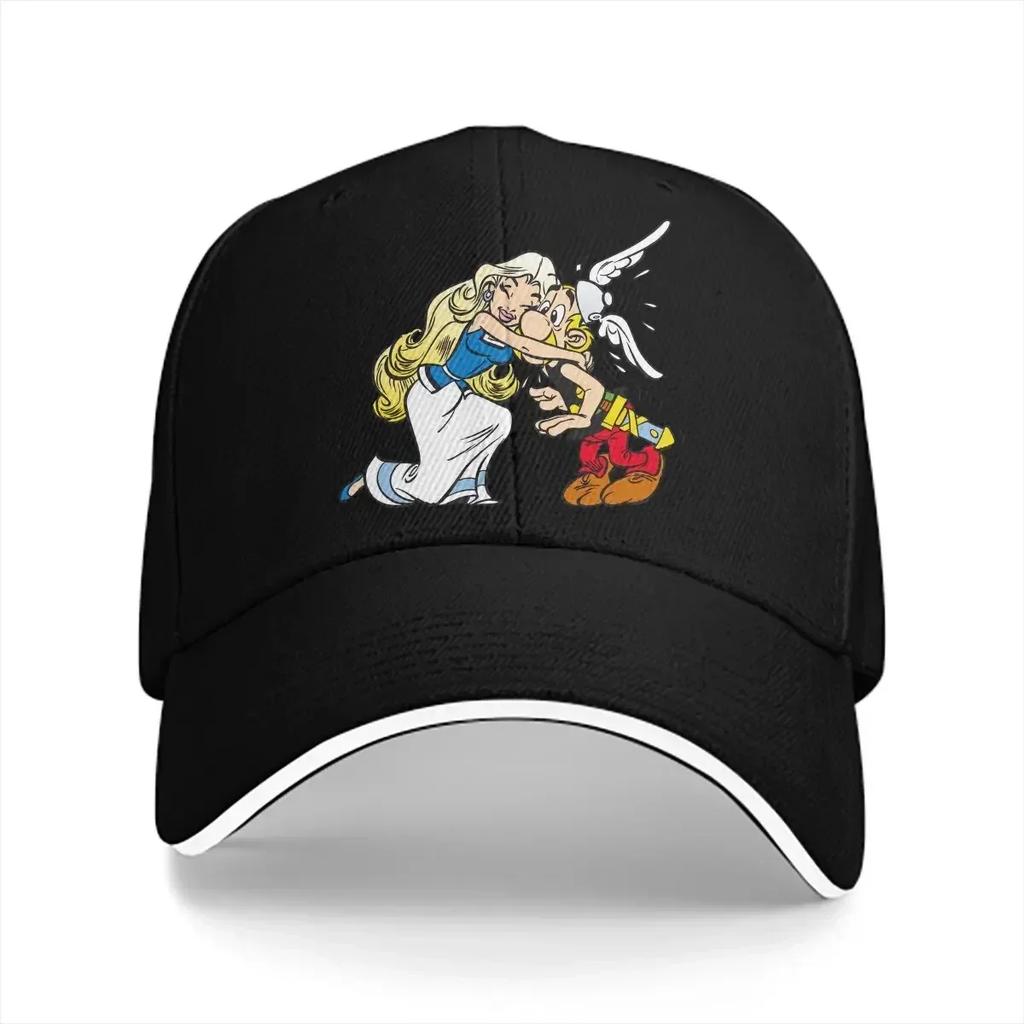 Summer Cap Sun Visor Falnala Hug Hip Hop Caps Asterixle Gaulois Peaked Hats