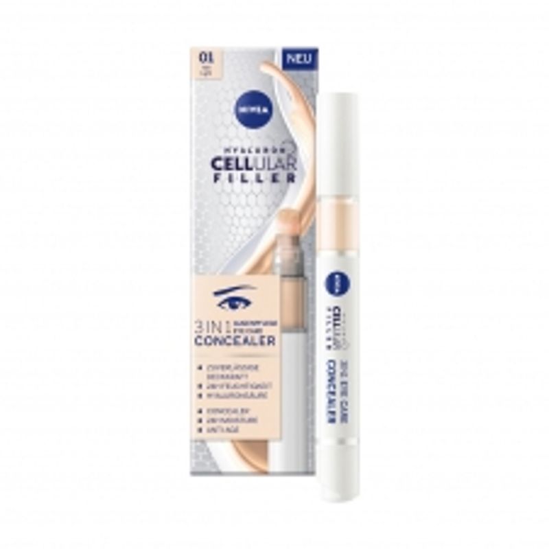Nivea Hyaluronic Cellular Filler 3-in-1 Eye Concealer (Bright) 4ml