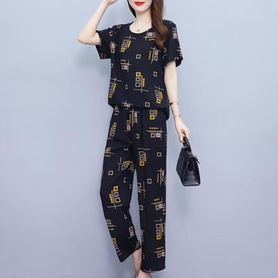 Sommer Hosen Sets für Frauen 2 Stück Neue Casual Zwei Stück Set Frauen Outfit Koreanischen Stil Sommer Kleidung