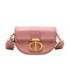 Niche design bag 2025 new spring and summer fashion high-end shoulder bag popular saddle bag women's messenger bag
