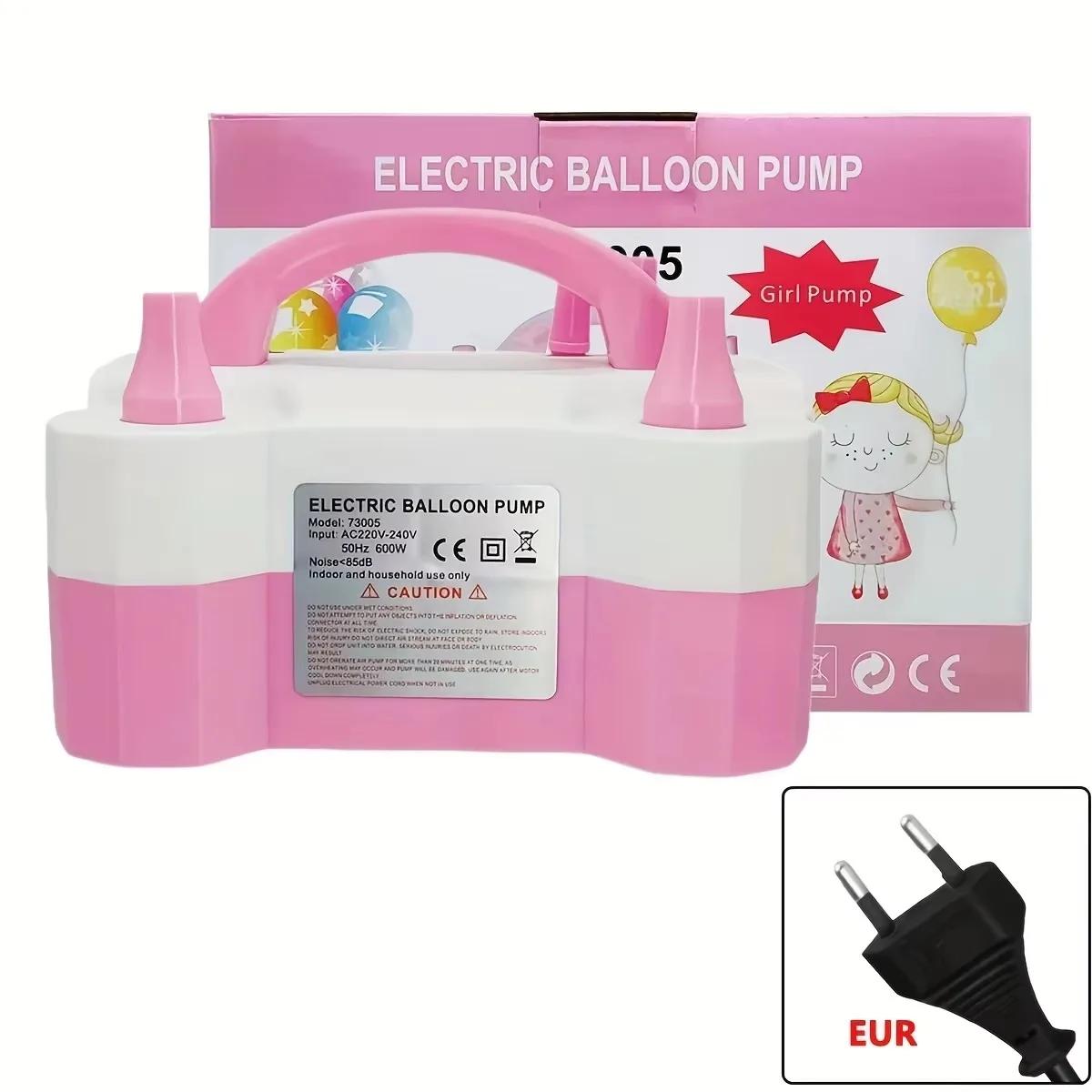 

Electric balloon pump balloon blowing machine air pump double hole automatic air pump inflatable balloon machine wedding room ba Other