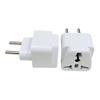 0-250V 10A/16A 2000W Portable European Plug Converter European Travel Plug Adapter EU Socket Converter Adapter
