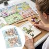 DIY Floral Stickers Book Flowers Bloom in Their Season Decorative Sticker New Y2K Stickers