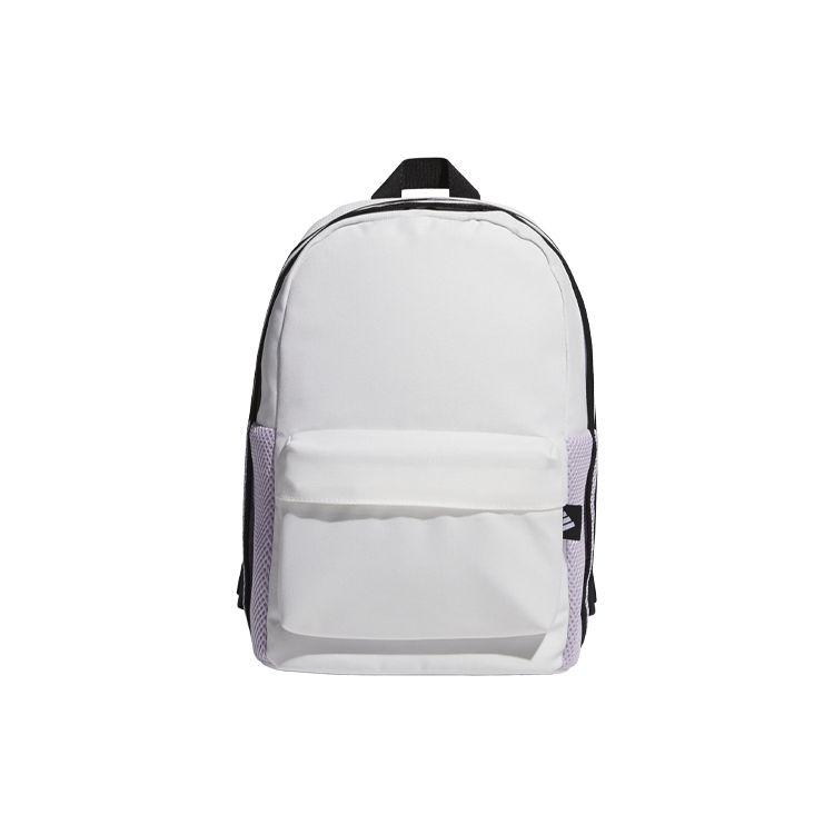 Adidas Cl W Urb Bp Повседневный Спортивный Рюкзак Большой Вместимости На Молнии Полиэстер Женский Рюкзак Белый GI4578 White