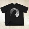 Streetwear Cat Graphic T-Shirt Cotton Tshirt Unisex Tops Tees Short Sleeves T Shirt