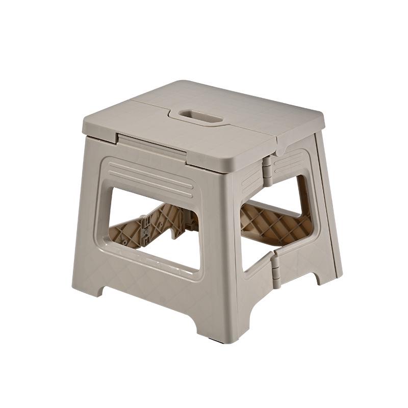 Adjustable Telescopic Folding Portable Plastic Stool for Outdoor Travel, Fishing, and Household Use