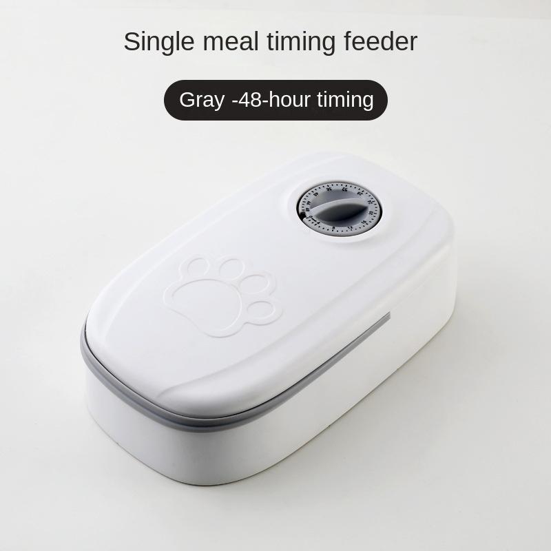 Intelligent timed automatic pet feeder,anti slip bottom,48 hour timed,dust-proof,fresh locking,fully detachable,washable design