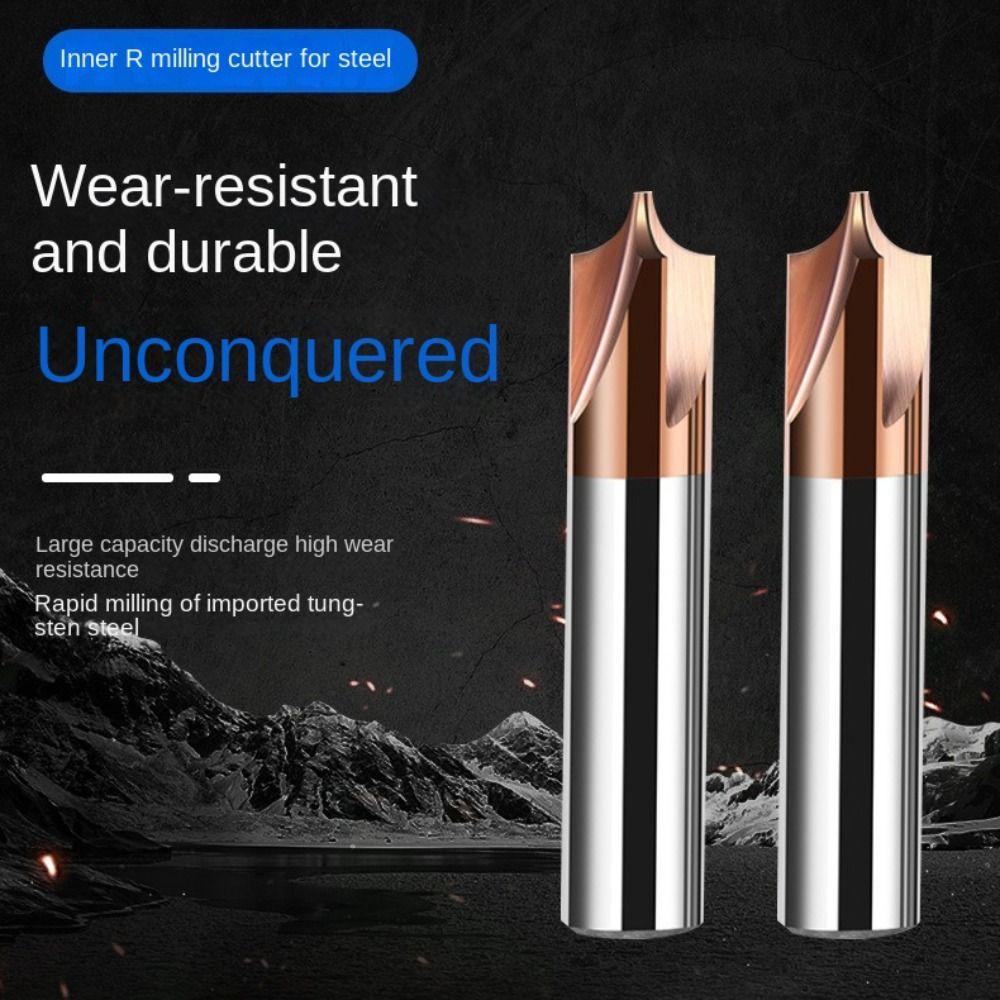 Tungsten Cobalt Alloy Corner Rounding End Mills Round End Mill New Radius Corner Rounding Cutter
