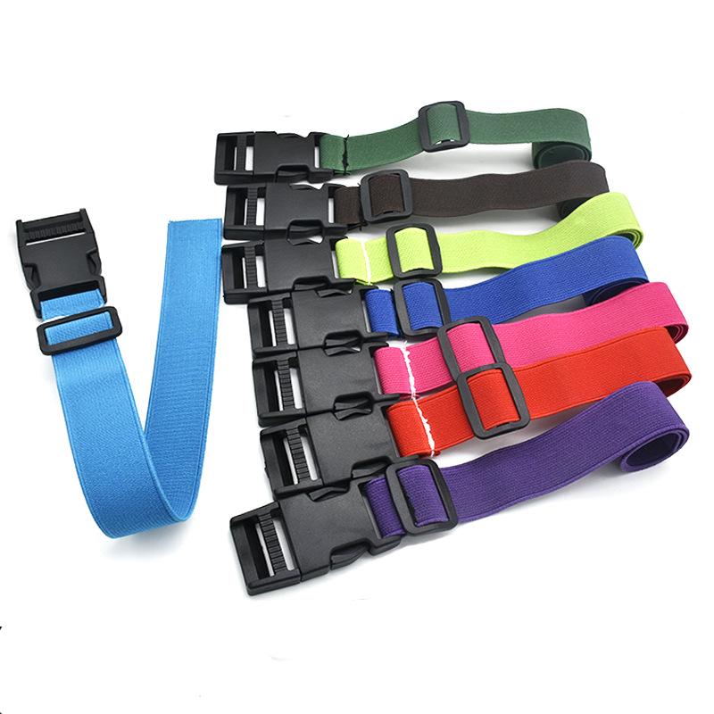 2,5 cm elastischer Hüftgurt mit Schnalle und verstellbarem Bindegurt mit Kissen