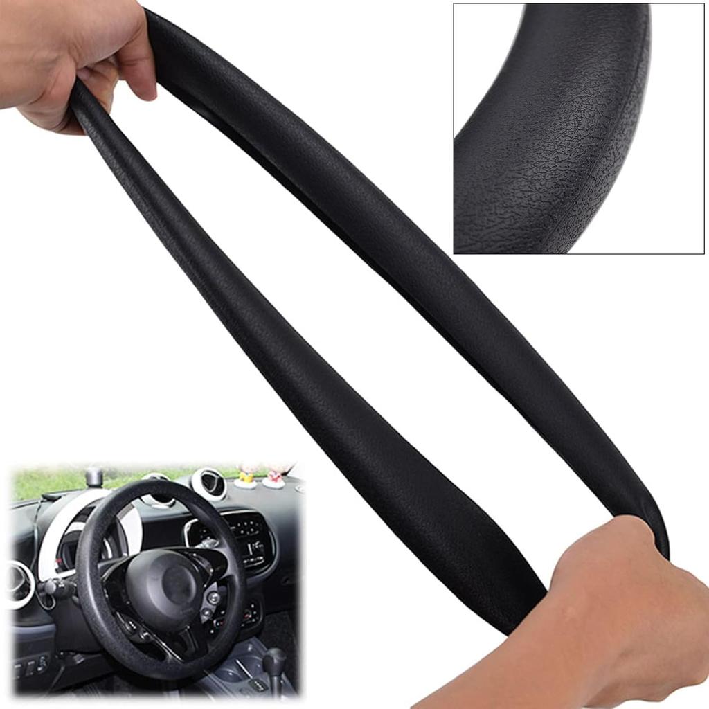 AUTOXBERT Silicone Steering Wheel Cover Breathable Non-Slip Car Steering Wheel Protector Car Accessory Decoration Universal Fits Most Cars, SUVs,