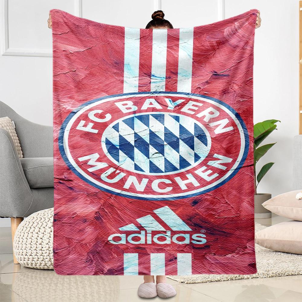Bayern Munich Blanket Ultra-Soft Great for Picnics Chair Couch for All Seasons Stylish Decor Ideal Gift For Birthday Valentine'S Day