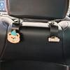 Universal Cute Cartoon Car Seat Back Hook - No Installation, Multipurpose, Strong Load Bearing