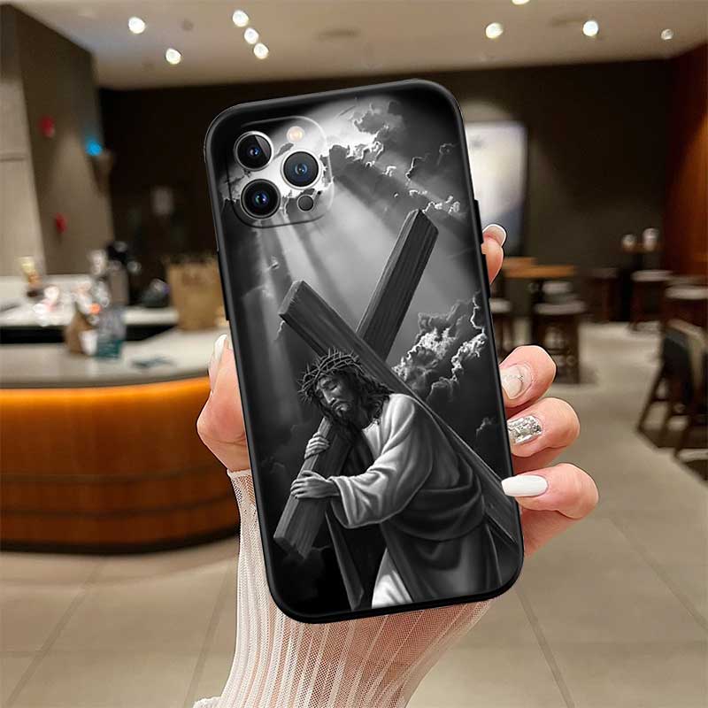 NH10 Bible Verse Jesus cross Phone Case for Xiaomi Poco C40 C50 C51 C55 C65 C71 C75 F3 F5 F6 F7 M2 M3 Pro Ultra