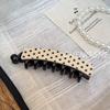 Large Banana Clip for Ponytail - Korean/French Vertical Hairpin with Leopard Print