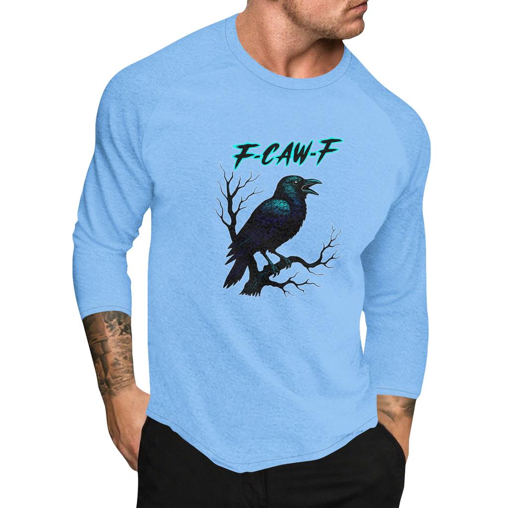 Pánský vánoční svetr s potiskem na límci