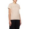 Moncler Logo Embroidered Round Neck Short Sleeve T-Shirt Women T-Shirts Beige J10938C00006829HP20J