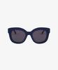 Seupeulingseuteulingseu Butterfly Shape Oversized Sunglasses Page 31 [Navy]