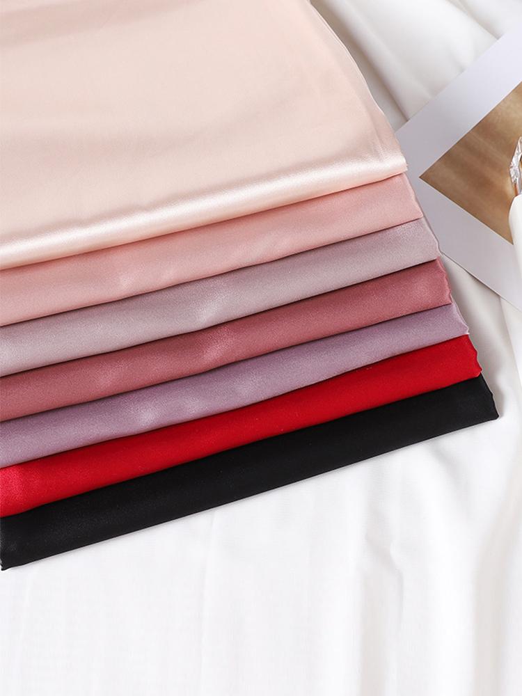 Luxury Satin Hijab Femme Solid Women Imitation Silk Beach Wrap Silk Scarf Shawls Bandana Muffler Scarves Bufandas Mujer Stoles