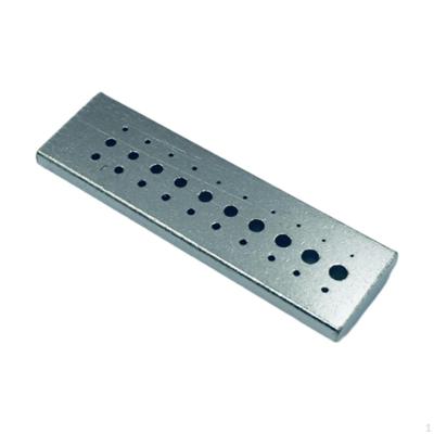 30 Holes Riveting Stake Watchmaking Tool with Multiple Hole Sizes Accurate Punching