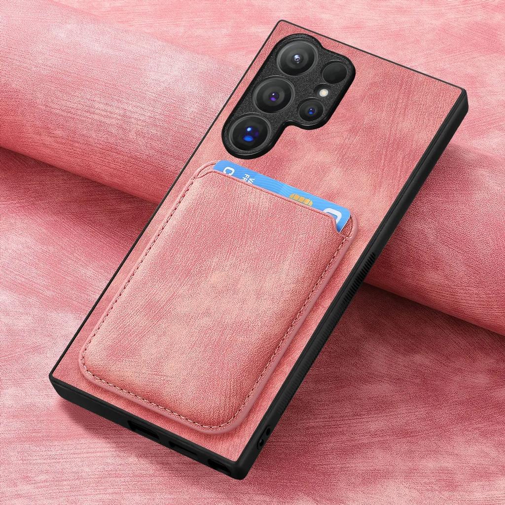 2 v 1 Odnímatelné Magnetické s Držákem na Karty Pouzdro na Telefon pro Samsung Galaxy S23 FE S24 S22 Ultra Plus A25 A35 A15 A05 A05S Kryt