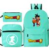 Dragon ball dragon ball three-piece set animation periphery new pencil case set leisure student backpack