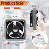 DA81-06013A Refrigerator Evaporator Fan Motor For Samsung DA31-00287A
