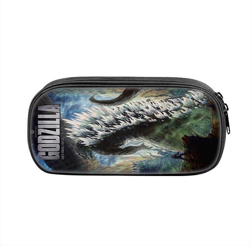 Godzilla Federmäppchen Große Kapazität Nylon Schreibwaren-Organizer Für Schüler Und Kinder