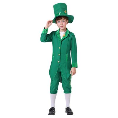 St. Patrick's Day Ethnic Irish Boys And Girls Stage Performance Role Playing Costumes