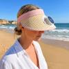 Breathable Solar Fan Hat Folding Cooling Sunshade Hat Comfortable To Wear Sun Hat with Fan  Hiking