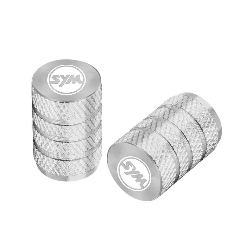 6 Colors Wheel Tyre Valve Cover Caps Stem Plug Accessories For SYM Maxsym 400I 600I TL500 TL508 Jetx Jet X 125 150 Fiddle 2 3 4