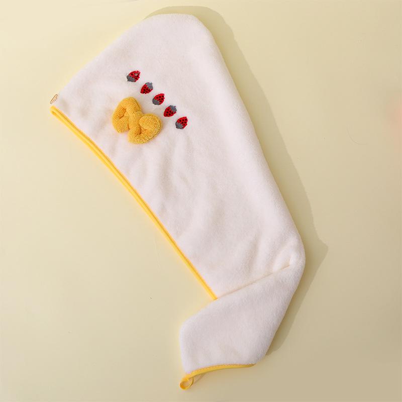 Microfiber Coral Fleece Quick-Dry Hair Wrap Towel