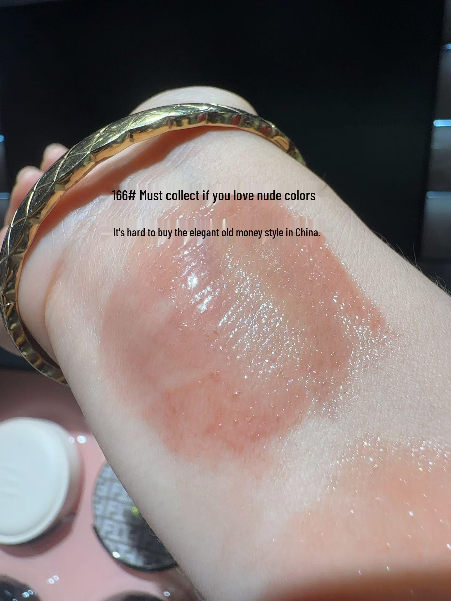 MYBOON Mai Ben Bbo Bbo Water Glow Lip Gloss: Autumn/Winter Mirror Finish, Low Saturation, Pure Desire, Bare Face, Plump Lip Color.
