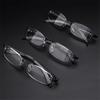 Frameless Myopic Eyeglasses Men Women Rimless Ultralight Frame Short-sighted Eyewear 100-400 Degrees