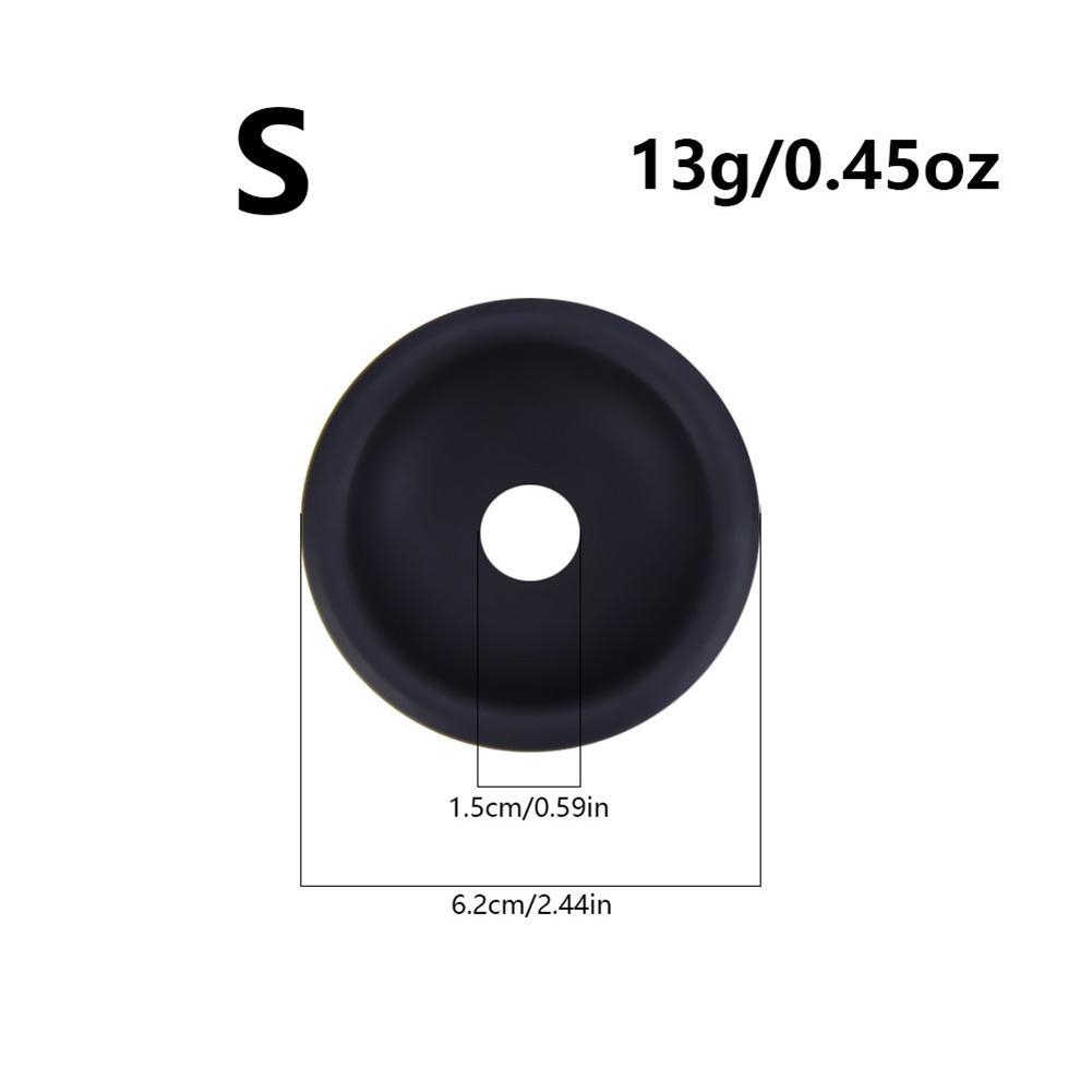 Penis Extender Zubehör Silikonring Vakuumpumpe Silikonhülse Dichtring SML Gummikappe für Penis Vakuumpumpe Trainer