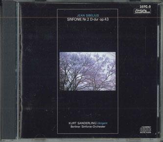 

CD JEAN SIBELIUS Sinfonie Nr 2 D Dur Op 43 35TC5 Japan Classical