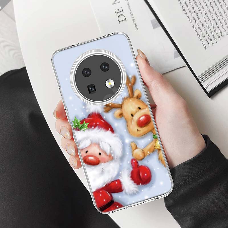 

Merry Christmas Snowman Phone Case For Redmi 12 13C 12C 15C 15 9 Power 10 Prime+ 10C 10A 9T 9C 9i 9AT 9A Sport A5 K50 K30 60 Ult Redmi 12