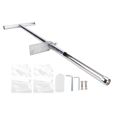 Soil Sampler with Foot Pedal T Shape Handle Stainless Steel Soil Probe Test Kit for Garden Lawn