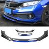 New Car Bumper Front Shovel Universal Modification Decoration Car Front Chassis Anti-collision Strip Front Lip Accessories
