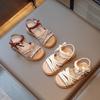 Atmungsaktive Strandschuhe für Mädchen, Sandalen für Mädchen mit weichen Sohlen, Schuhe für Schülerinnen