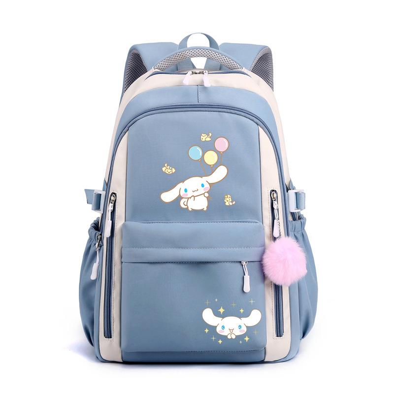 Cartoon Puppy Printed College Style Backpack Student Casual Schoolbag Large Capacity Student Schoolbag