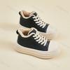 Winter New Women's Warm Plush Sneakers Trendy High Top Lace Up Thick Soled Cotton Shoes Outdoor Thicken Warm Non Slip Snow Boots
