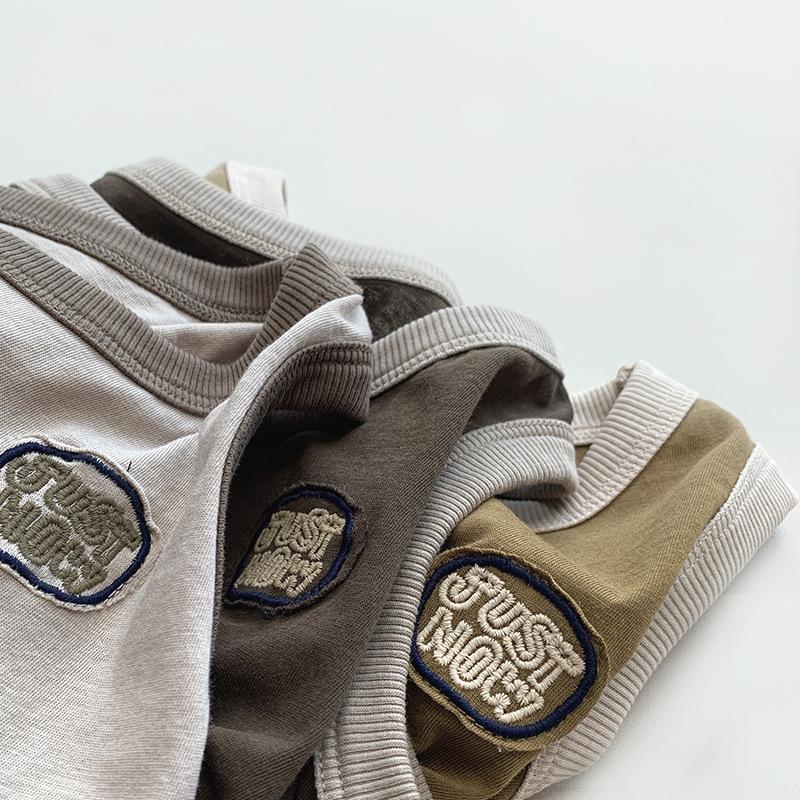 Children's Retro Mori Style Tank Top - Cool & Trendy Summer Vest for Boys & Girls