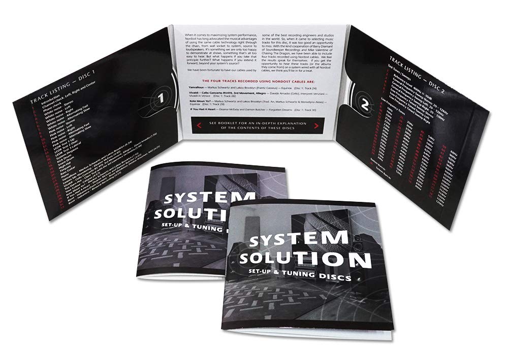 NORDOST SYSTEM SOLUTION 2 (Setup CD, discs)