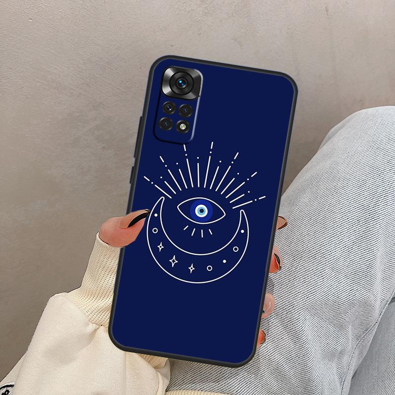 Evil Eye For Xiaomi Redmi Note 14 13 9 10 11 12 15 Pro Plus Case Cover For Redmi 15 C 13C 12C 10C 14C