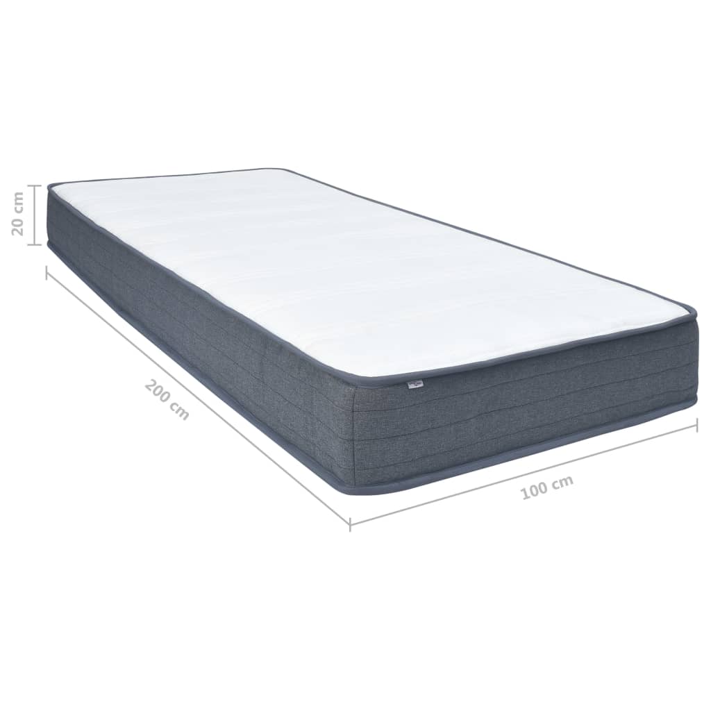 Boxspringmatratze Medium 200 x 100 x 20 cm