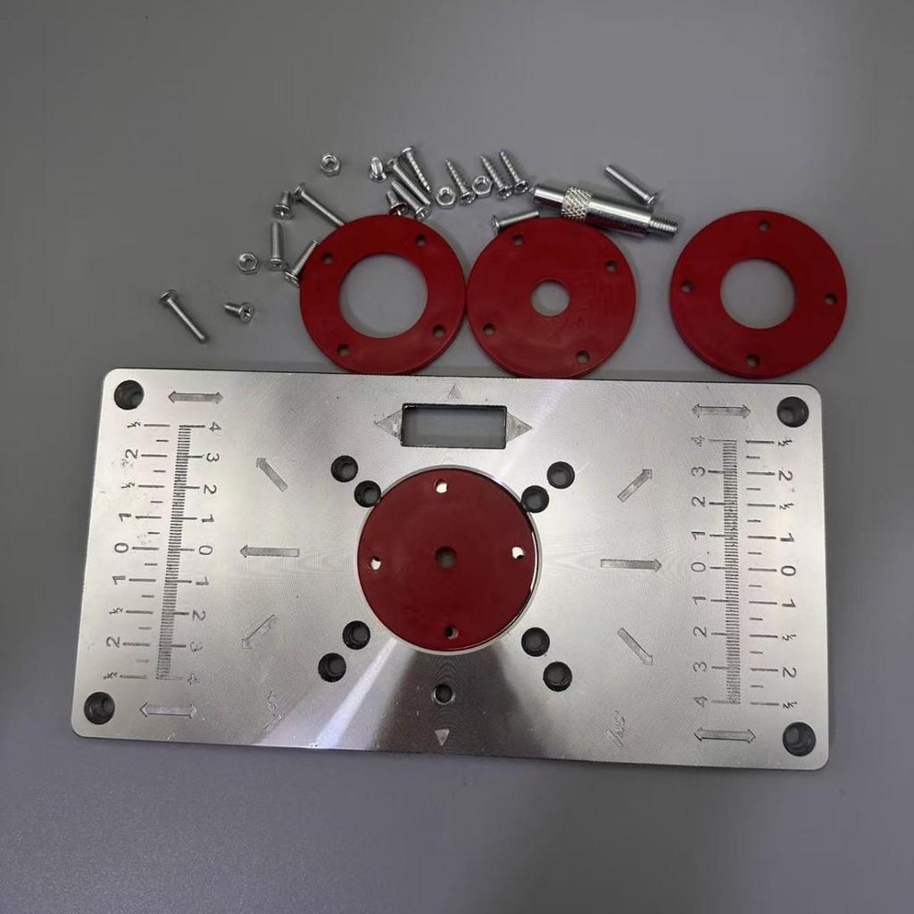 Bakelite Woodworking Trimmer Inverted Installation Plate