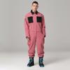 Unisex One-Piece Snowsuit Set Waterproof Windproof Warm Skiing Snowboarding Winter Sports
