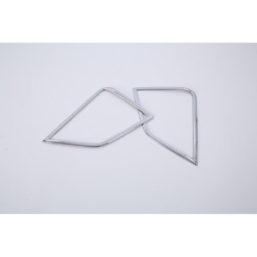 Front&Rear Fog Light Cover Trim For 2018- Mitsubishi Eclipse Cross Chrome
