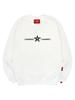 Ellamo Two-Star Sweatshirt Unisex Big Size S~4Xl (Type A)